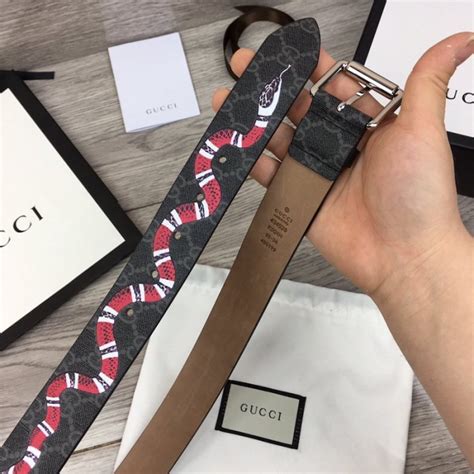 gucci kingsnake replica|is gucci belt genuine.